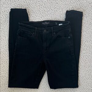 LUCKY BRAND | Ava Skinny Classic Black Ankle Skinny Jeans | Size 2/26